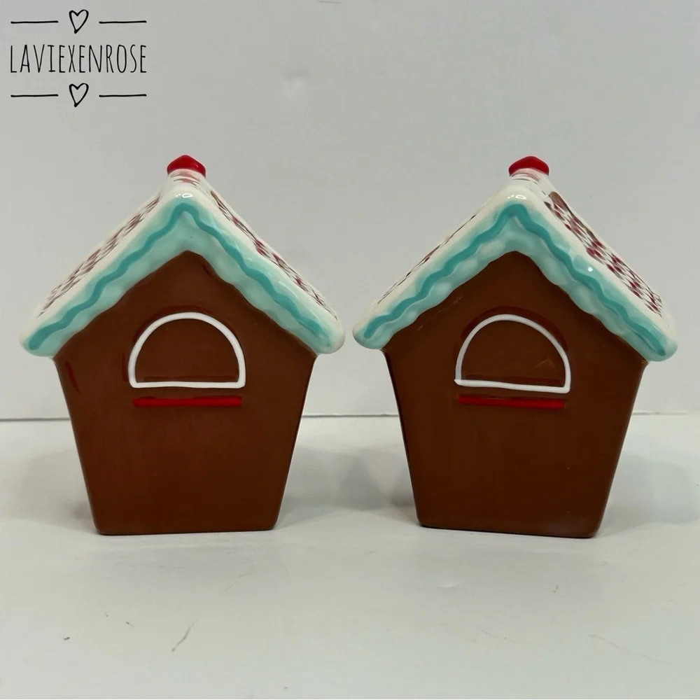 Vintage Target Gingerbread House Salt and Pepper Shakers